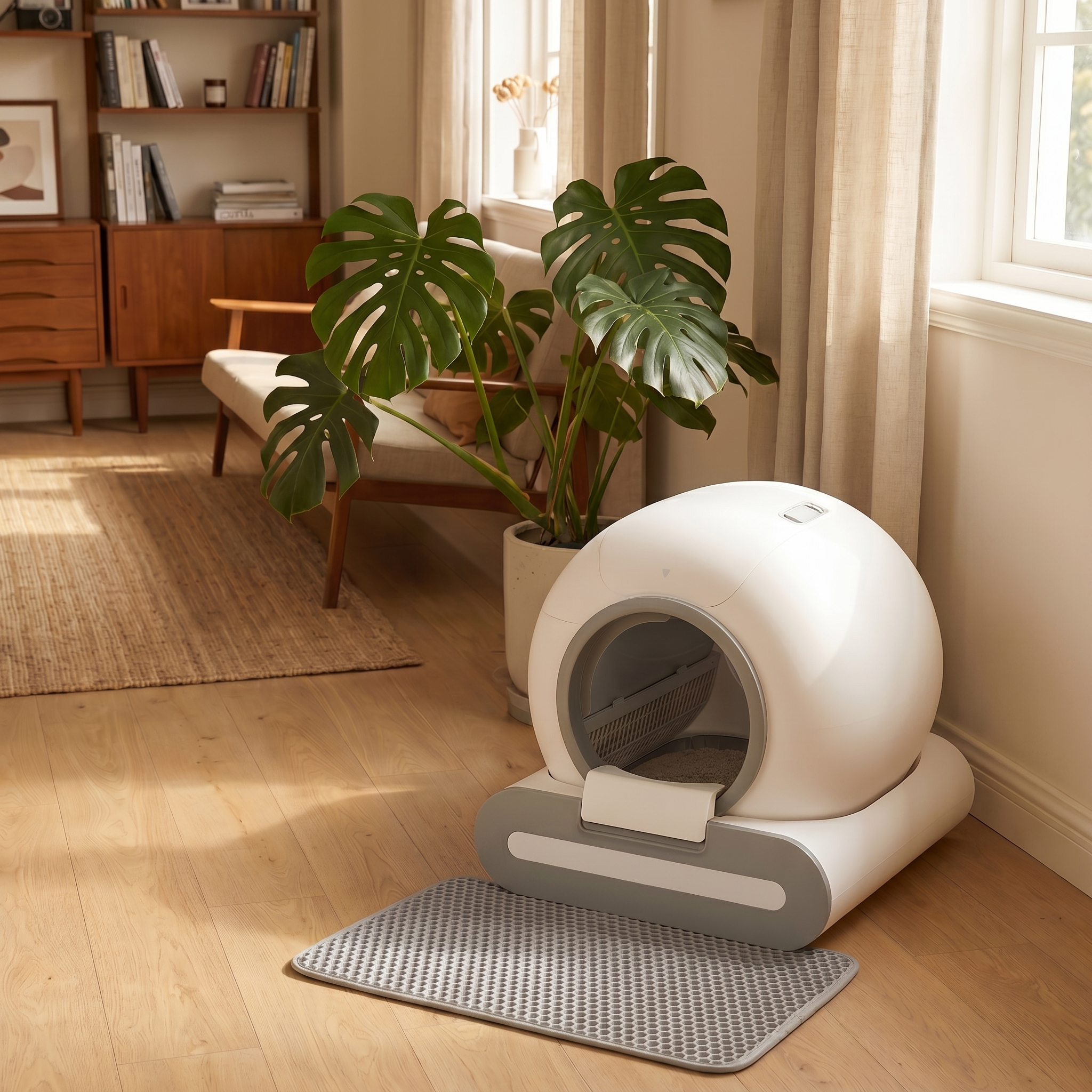 BeCat self-cleaning litter box