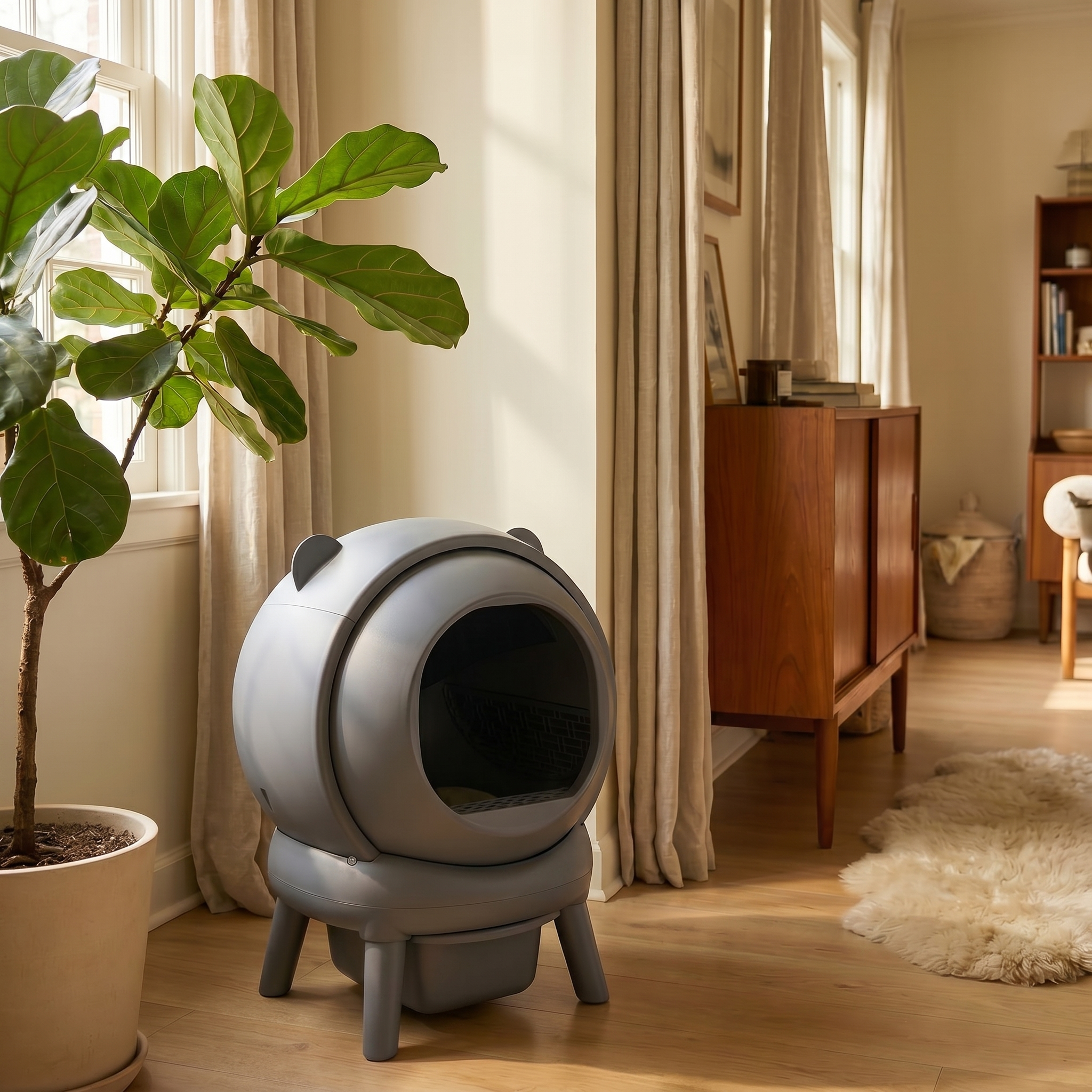 BeCat self-cleaning litter box