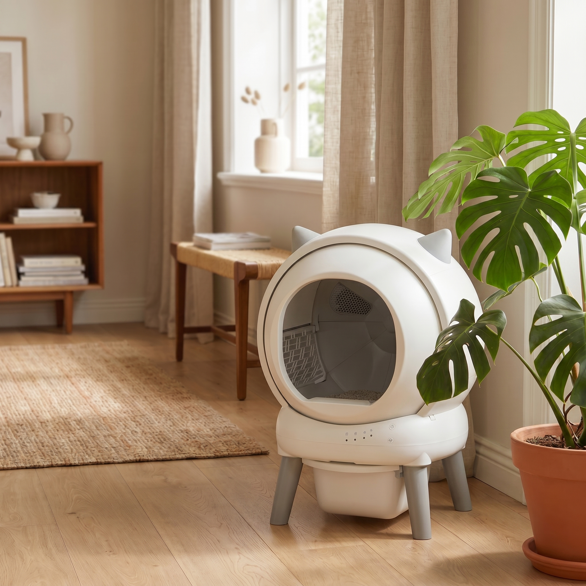 BeCat self-cleaning litter box