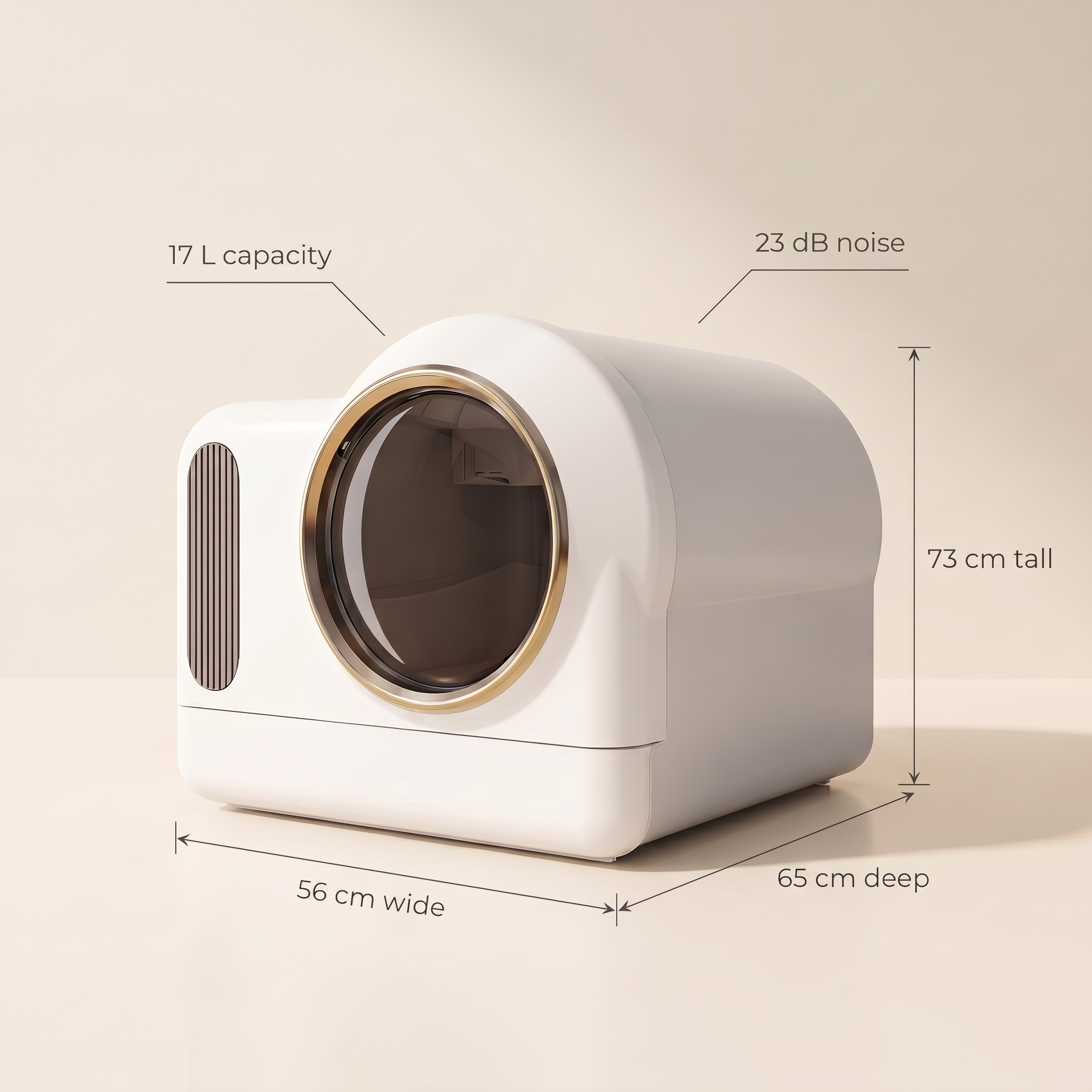 BeCat self-cleaning litter box