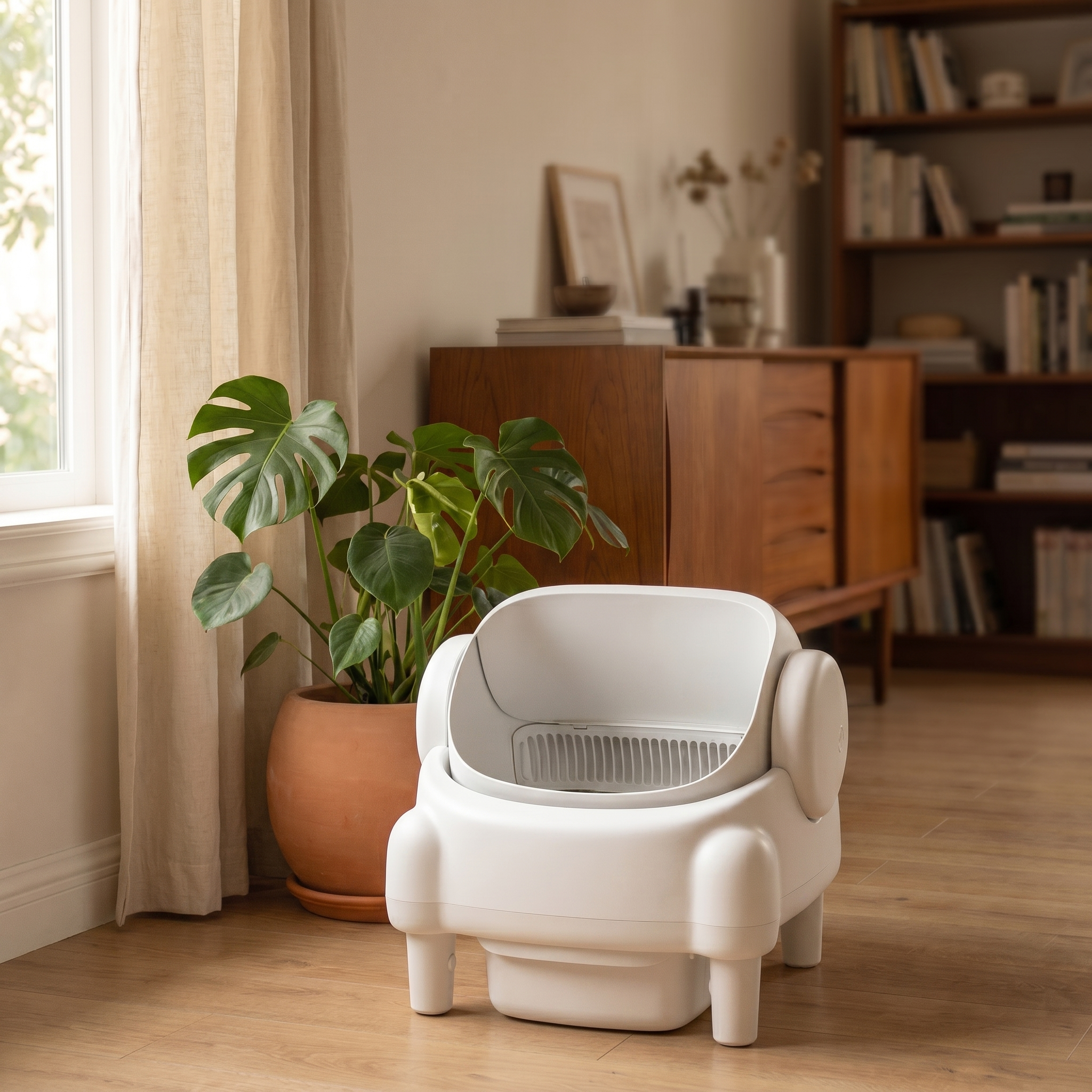 BeCat self-cleaning litter box