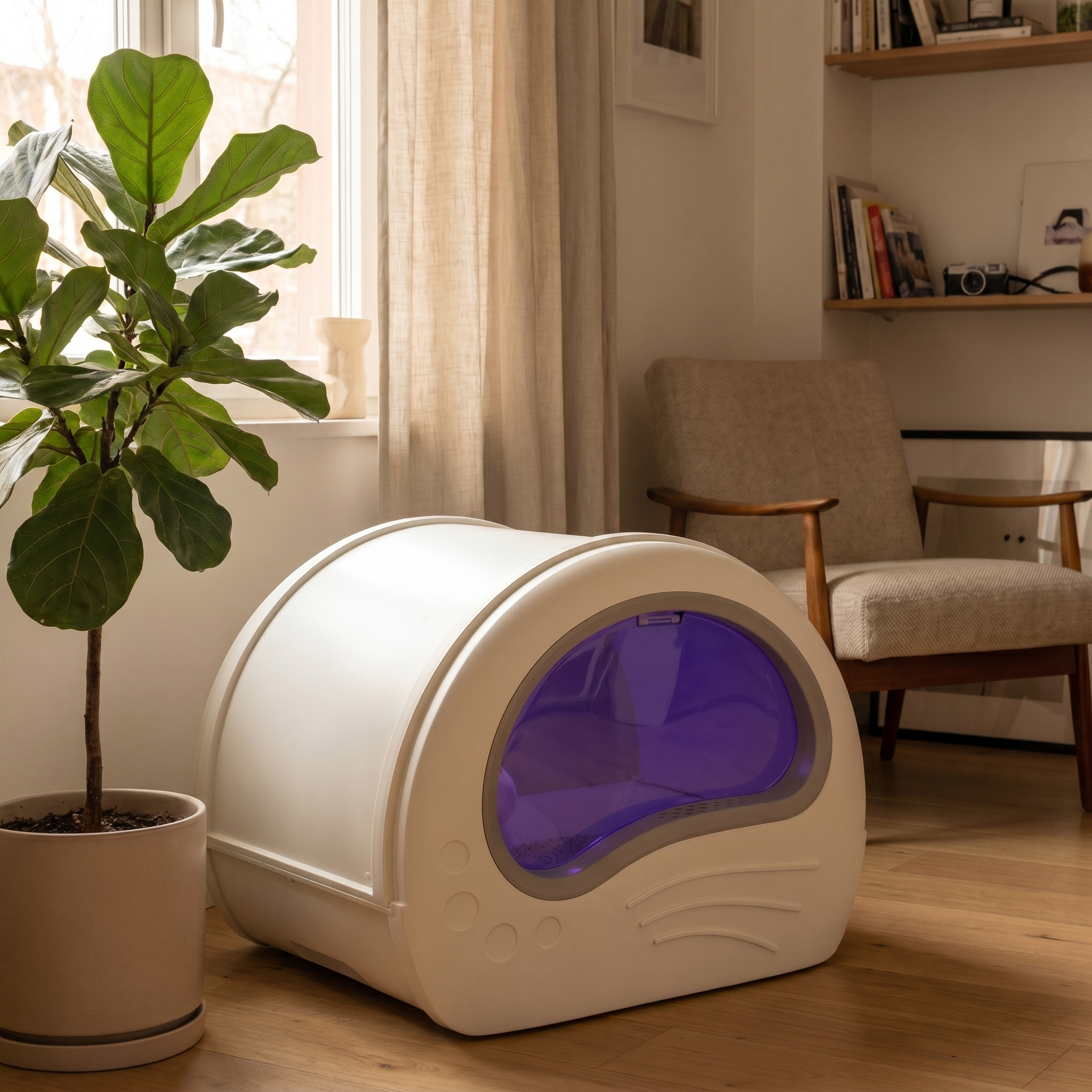 BeCat self-cleaning litter box