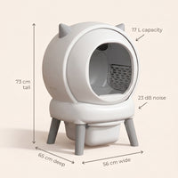 BeCat self-cleaning litter box