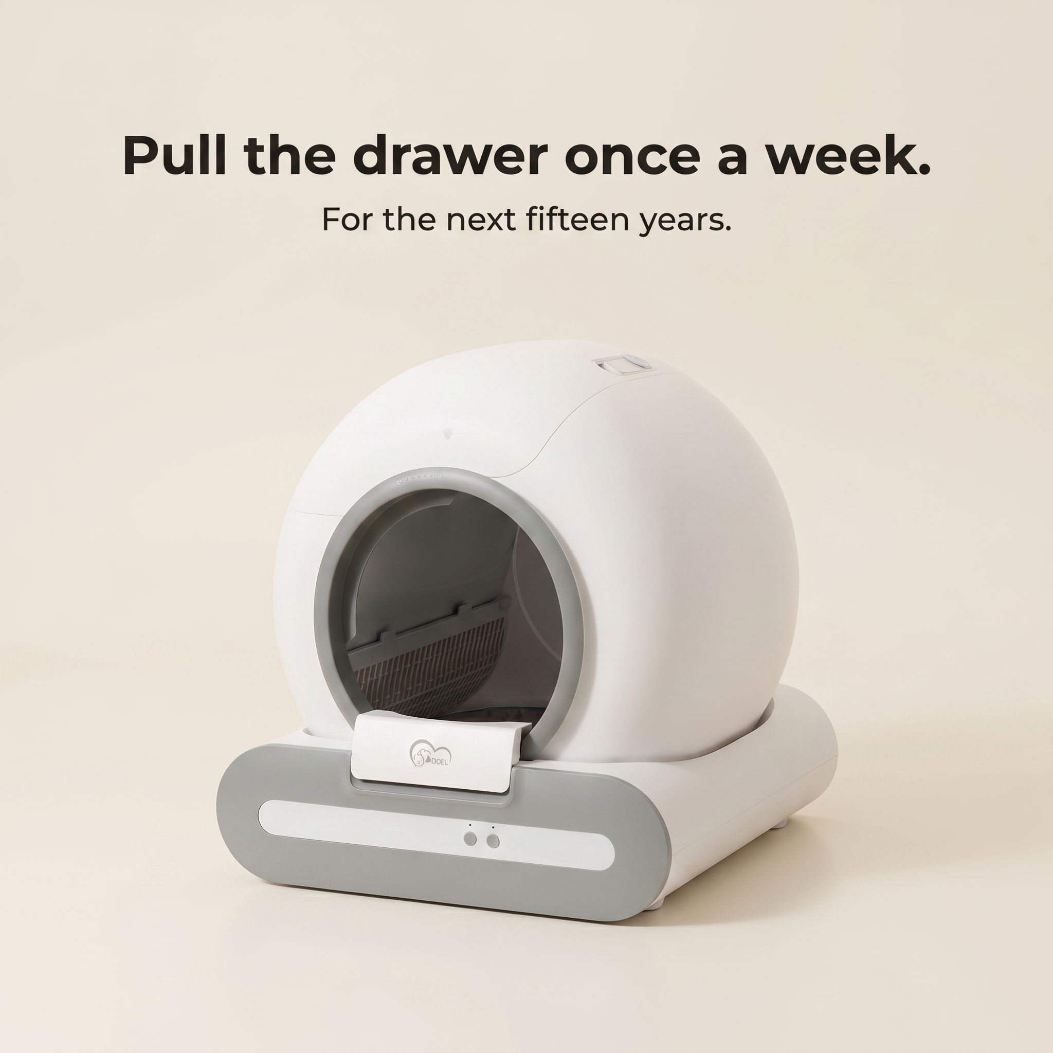 BeCat self-cleaning litter box
