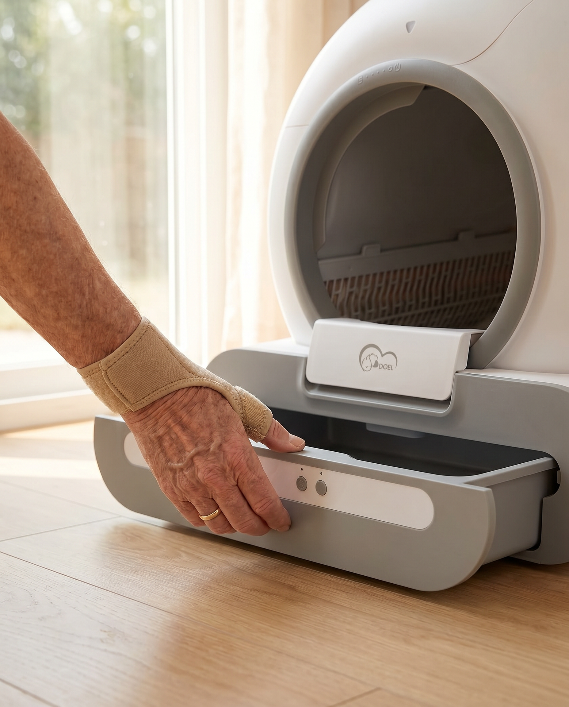 BeCat self-cleaning litter box