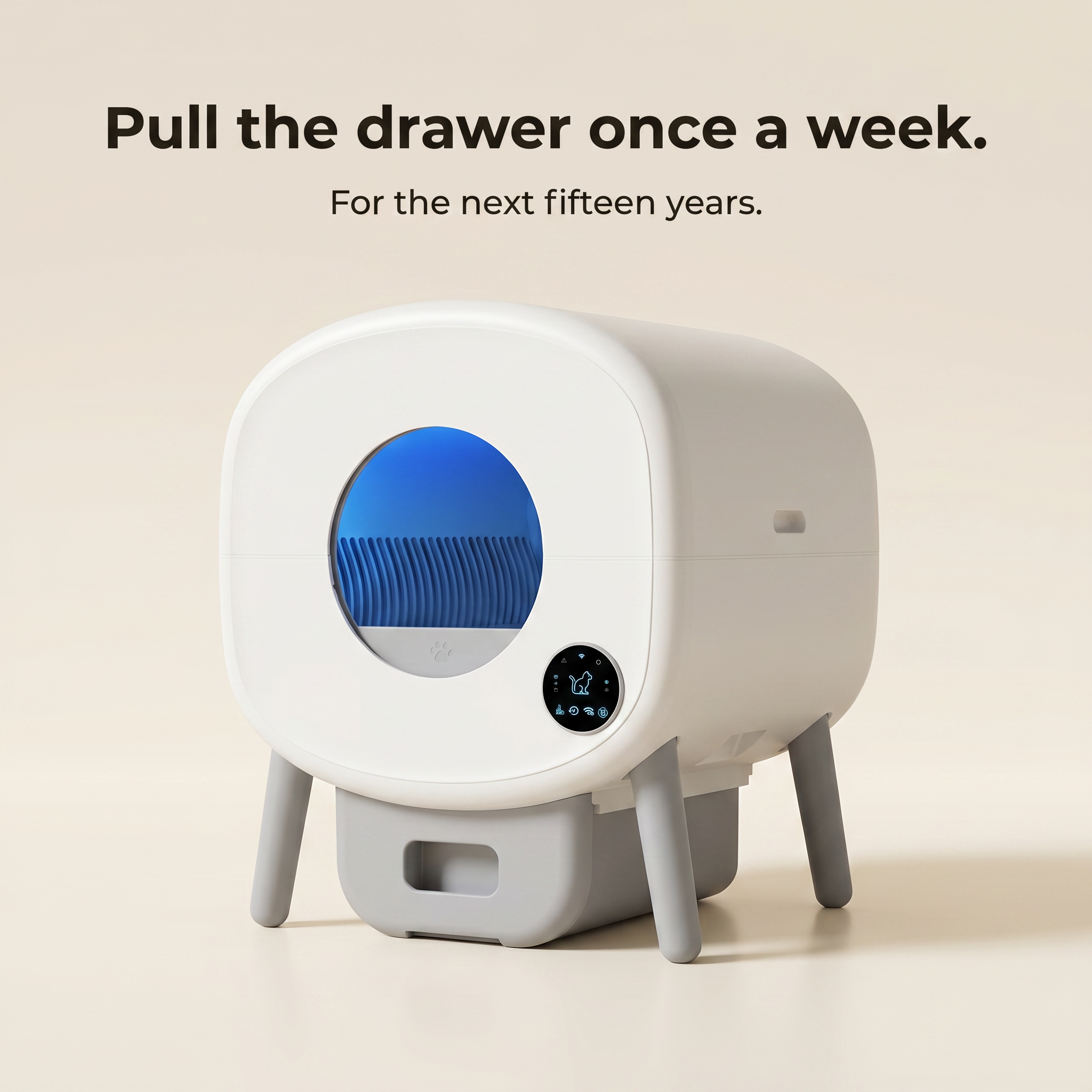 BeCat self-cleaning litter box