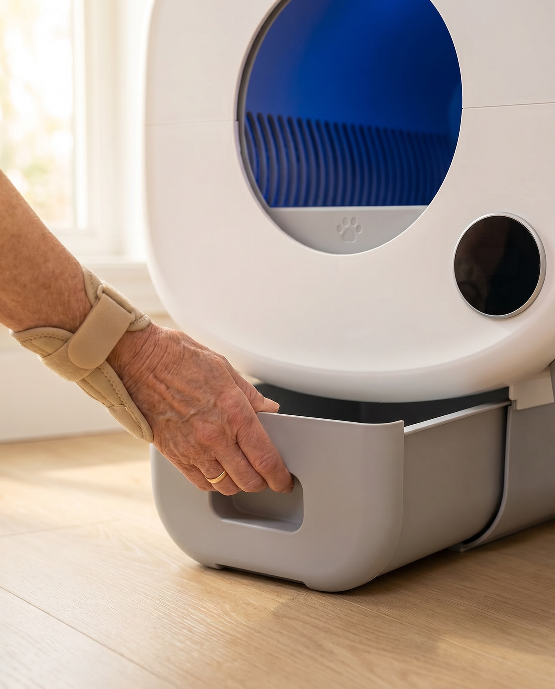 BeCat self-cleaning litter box