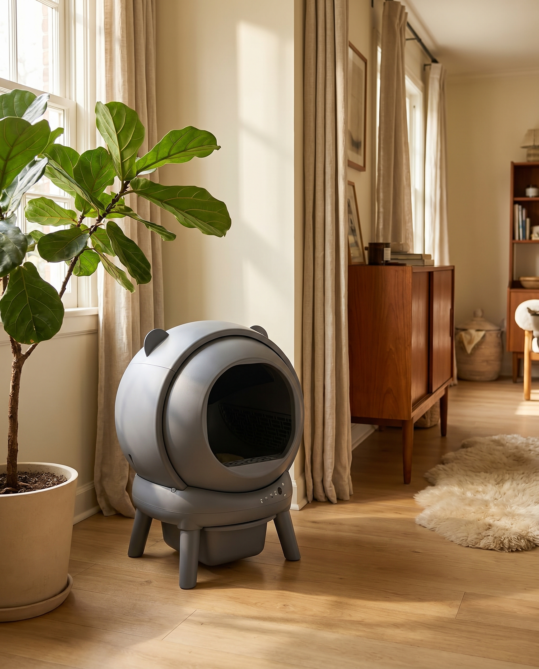BeCat self-cleaning litter box