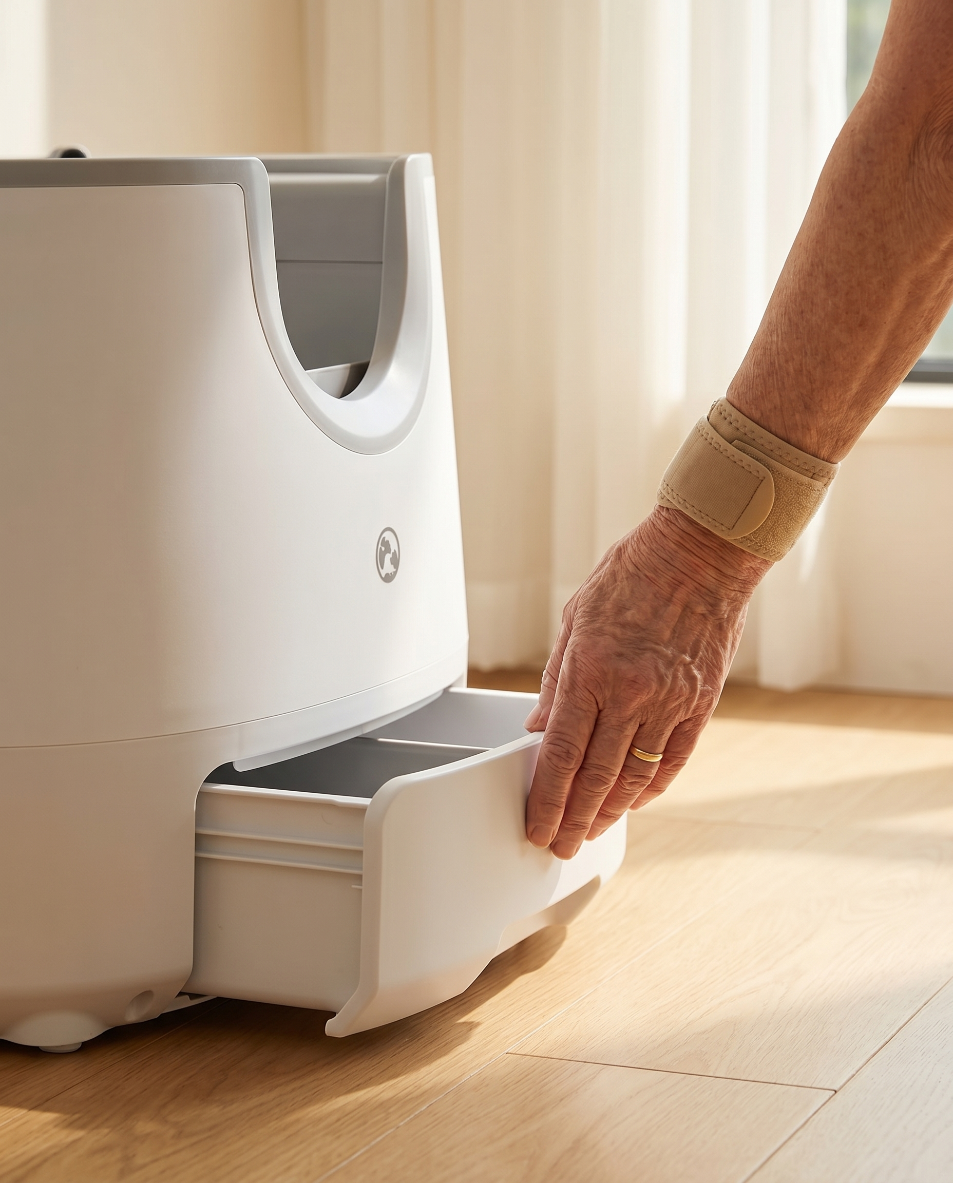 BeCat self-cleaning litter box
