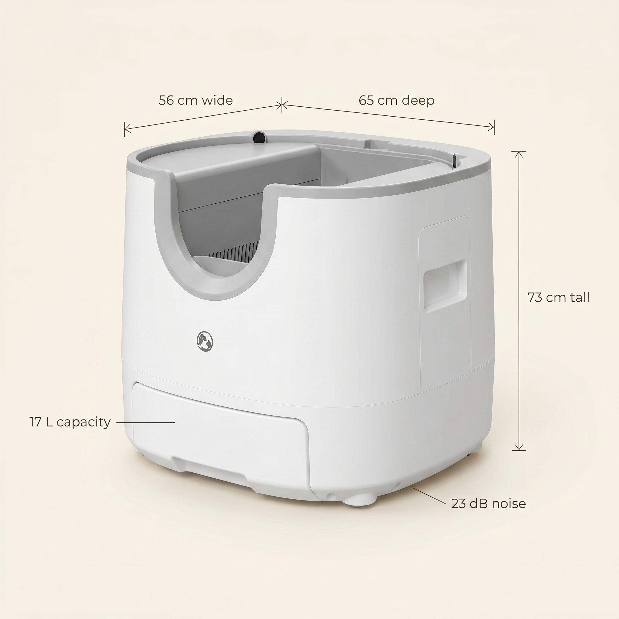 BeCat self-cleaning litter box