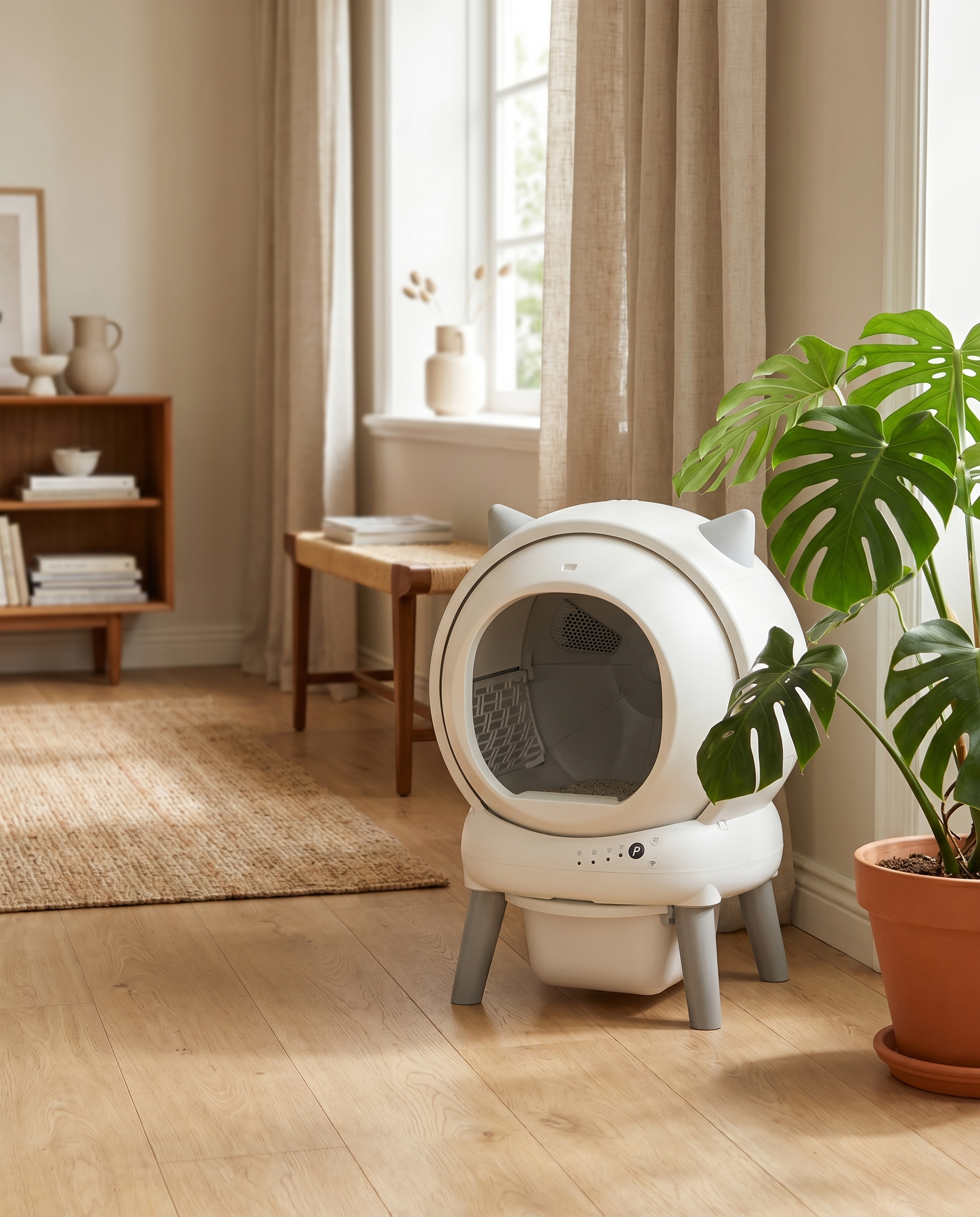 BeCat self-cleaning litter box