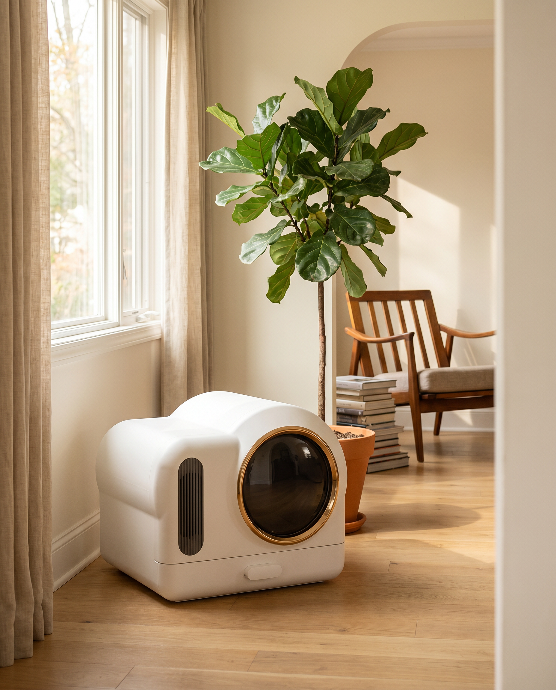 BeCat self-cleaning litter box