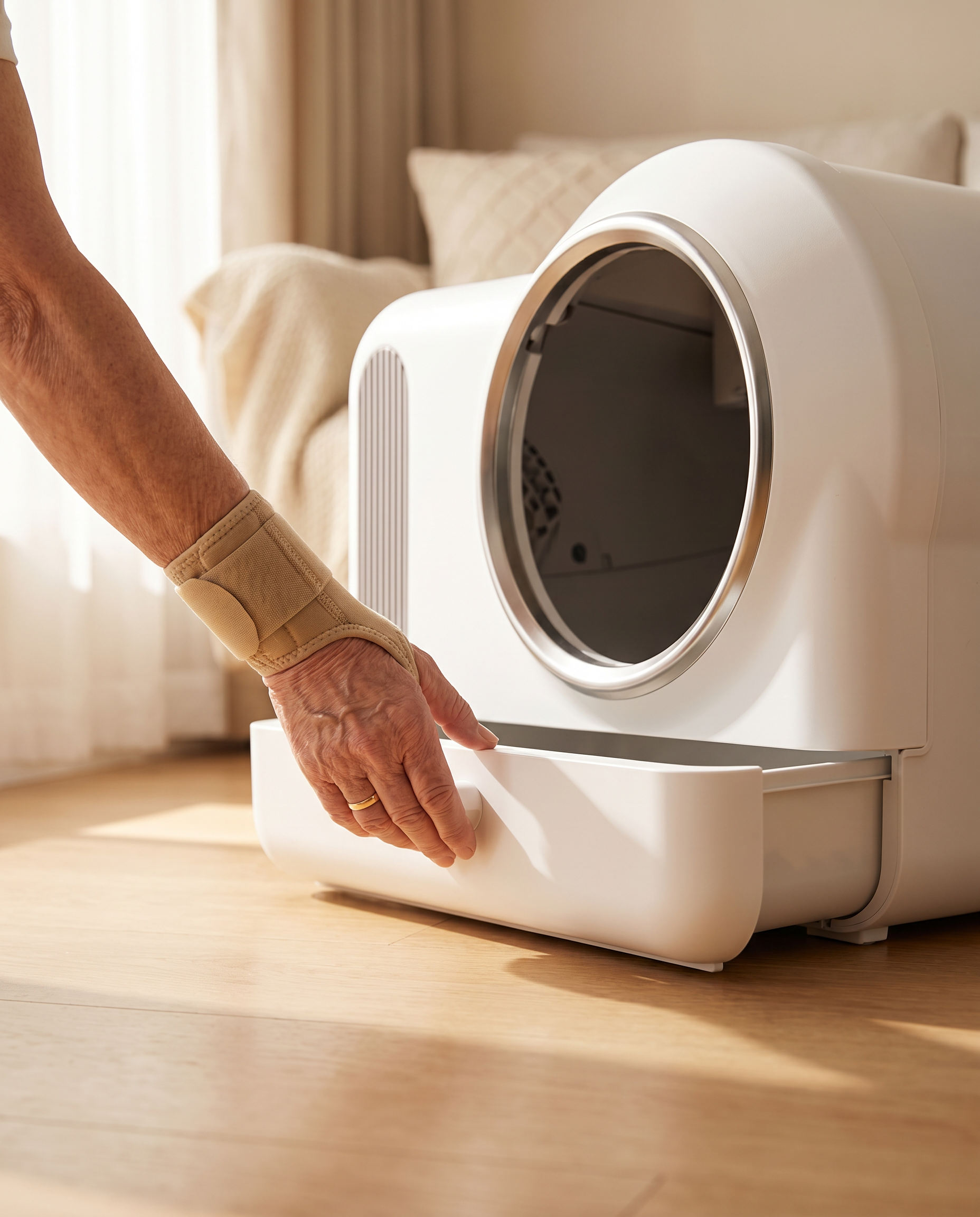 BeCat self-cleaning litter box