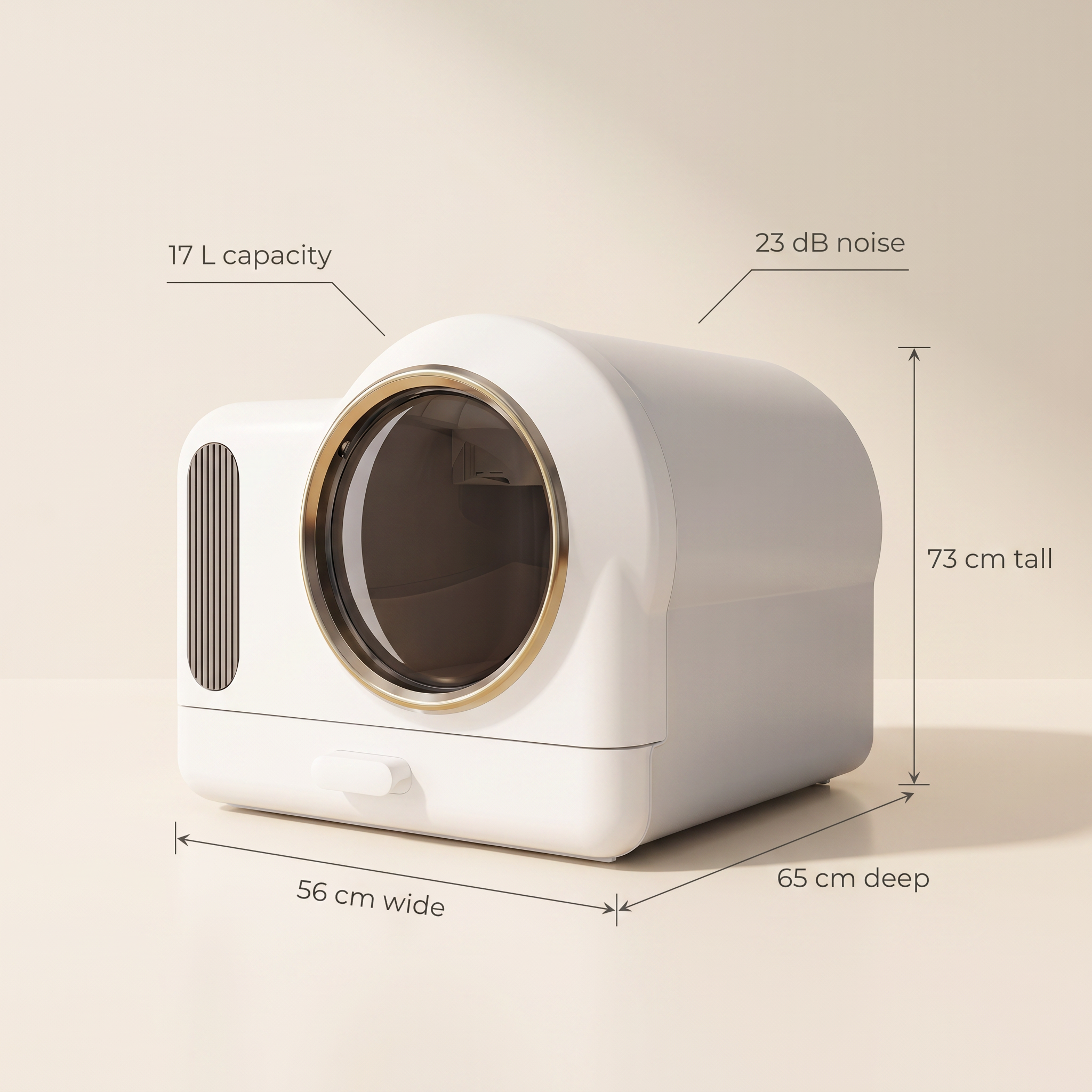 BeCat self-cleaning litter box