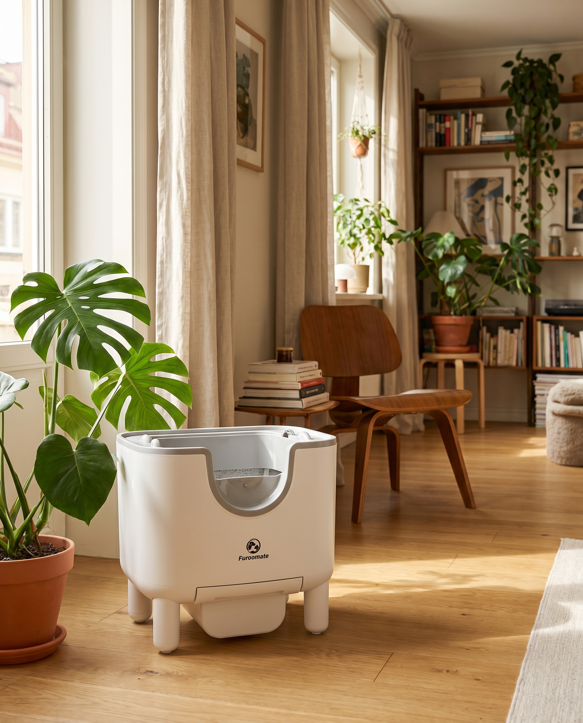 BeCat self-cleaning litter box