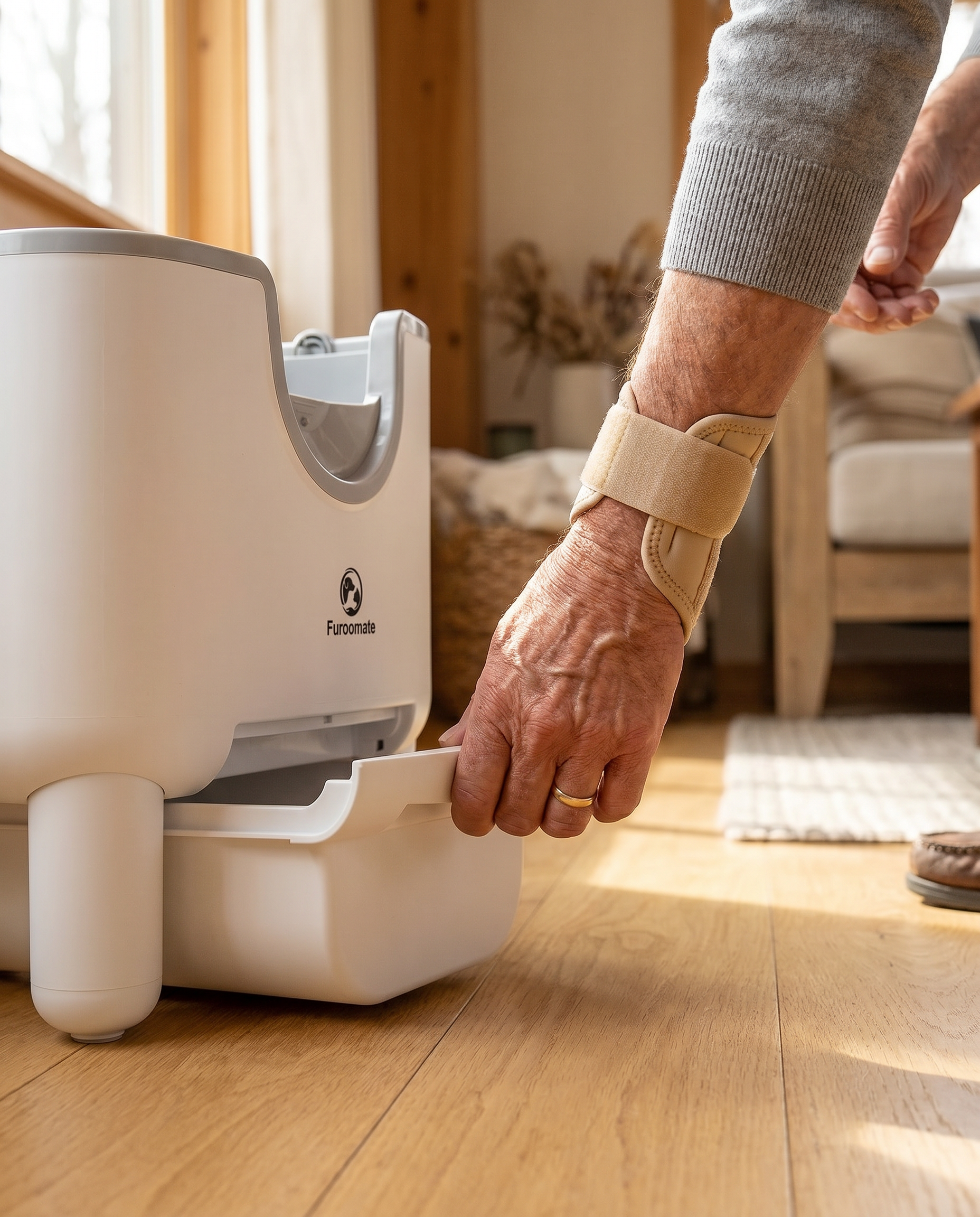 BeCat self-cleaning litter box