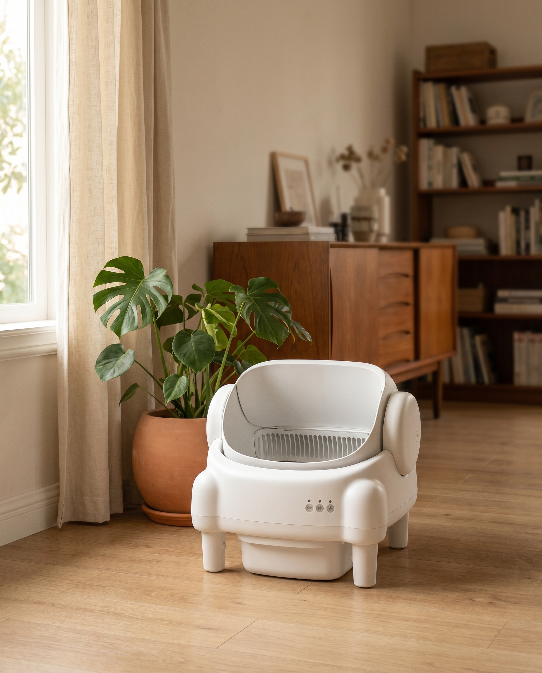 BeCat self-cleaning litter box