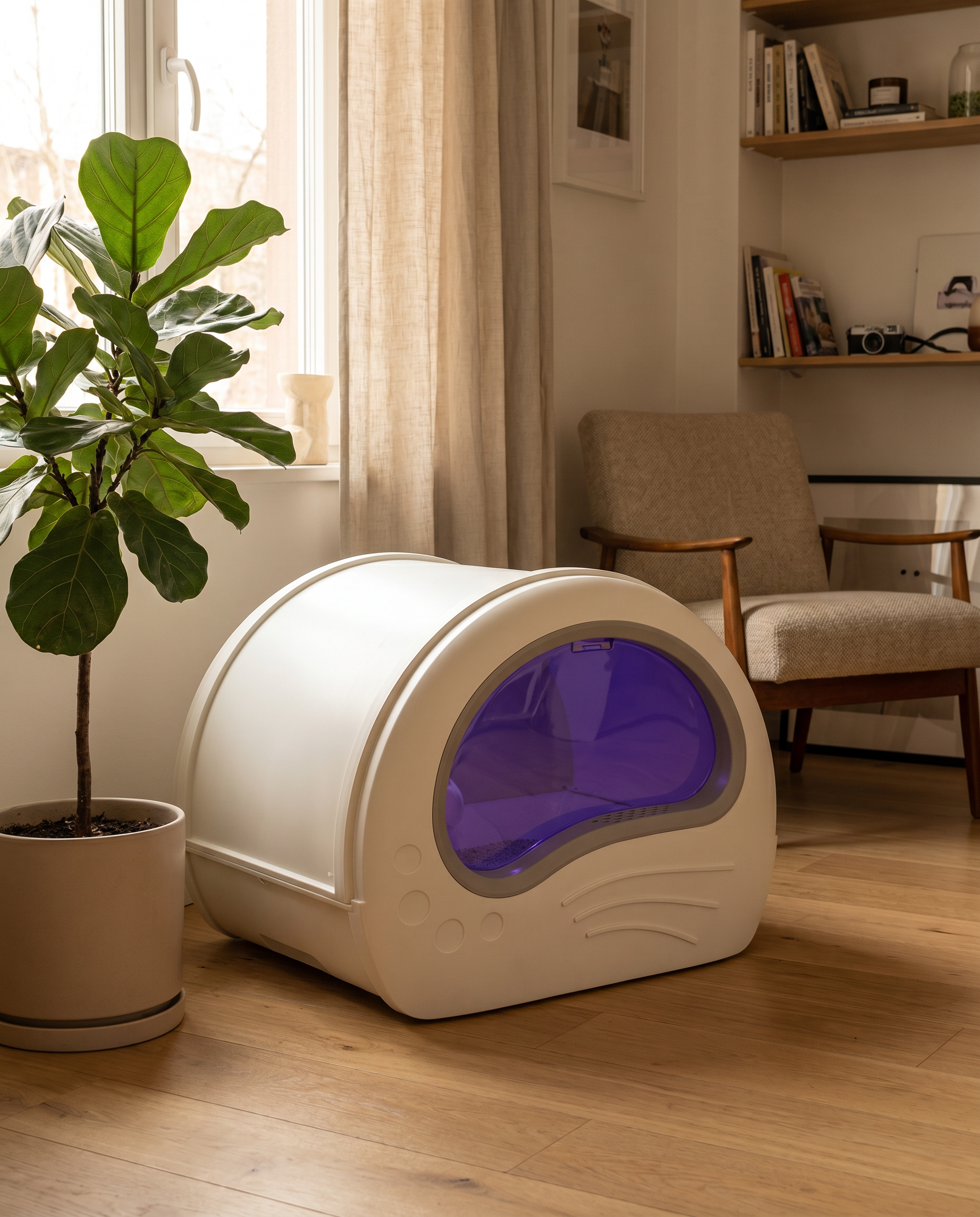 BeCat self-cleaning litter box