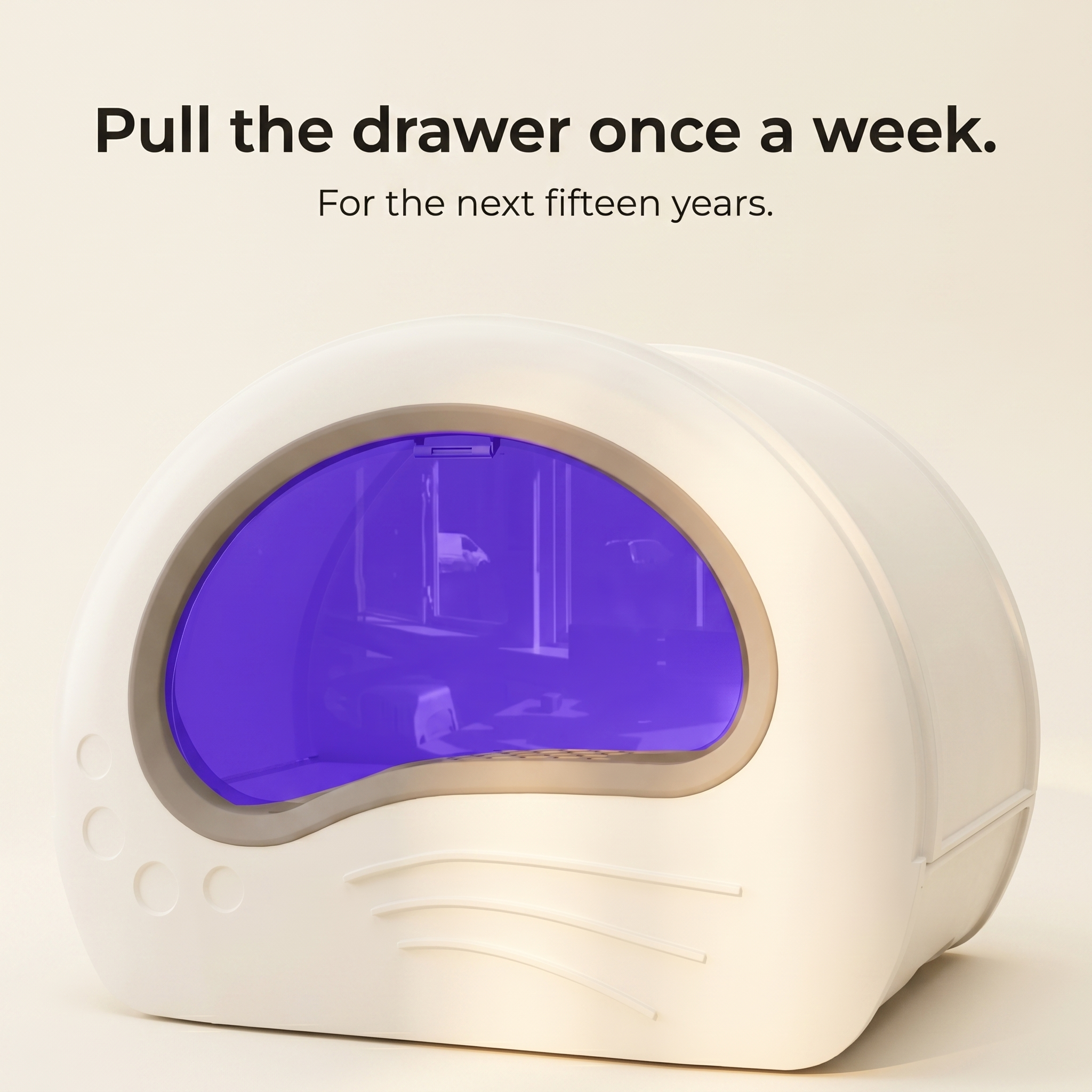 BeCat self-cleaning litter box